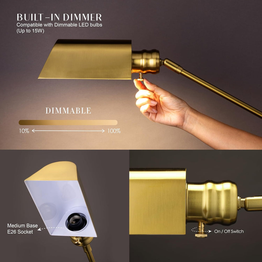 O’Bright - Pharmacy Floor Lamp (Antique Brass)