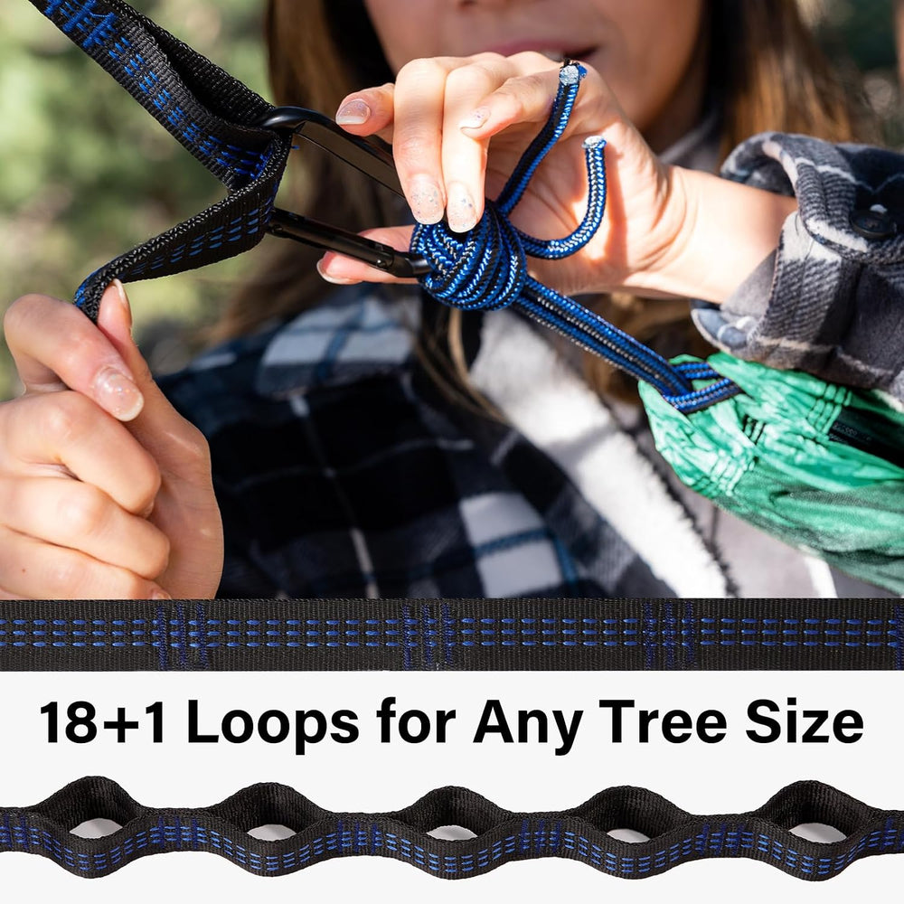 Kootek Camping Hammock 500lbs Capacity Outdoor Camping Essentials, Double