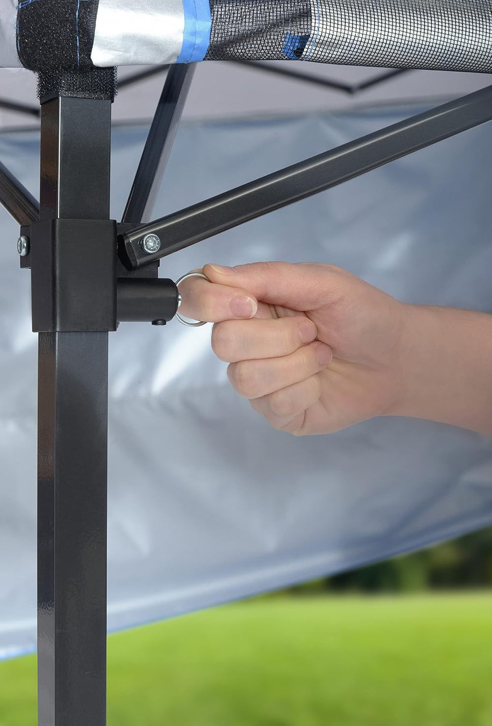 Quik Shade Go Hybrid 6' x 6' Sun Protection Pop-Up Compact and Lightw...
