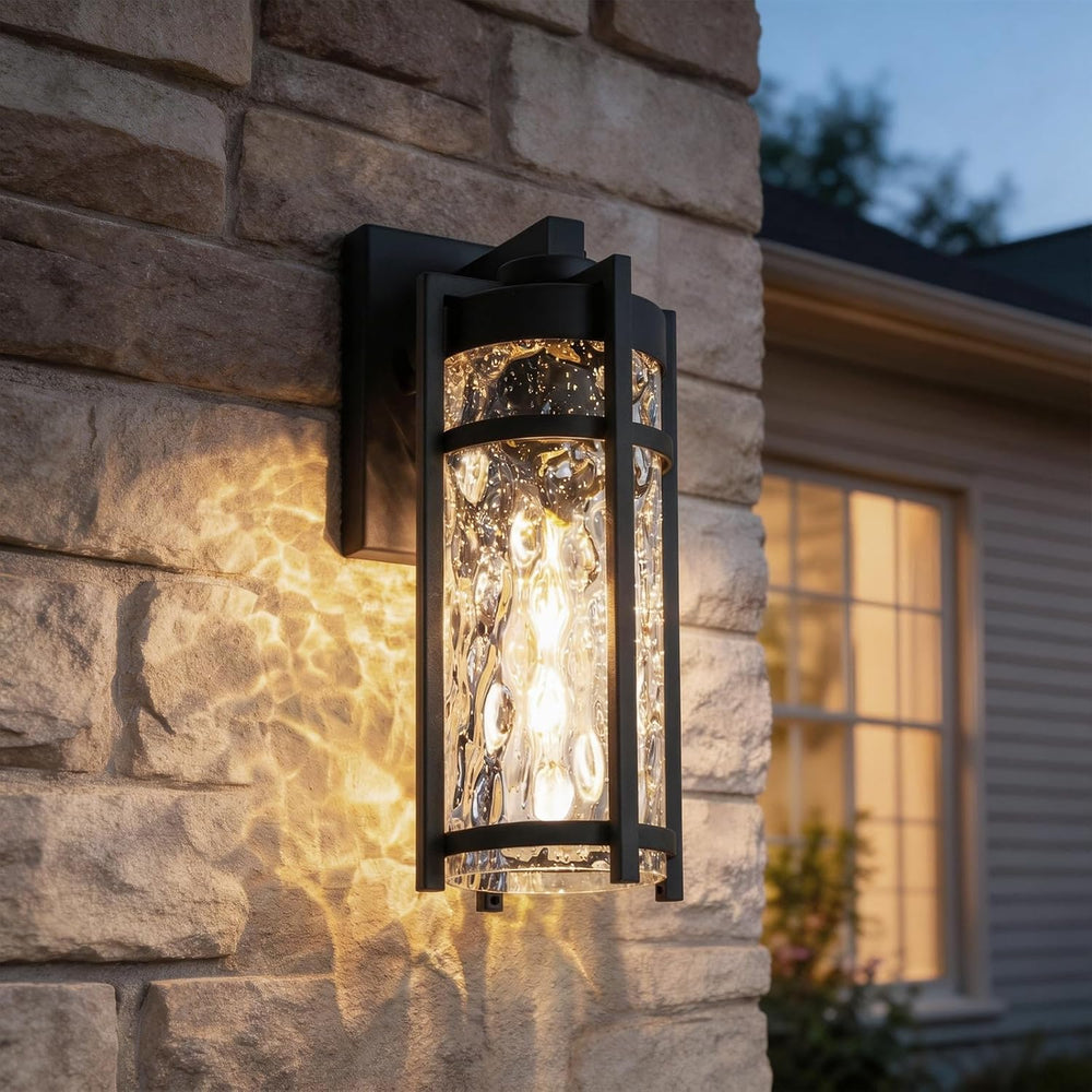Outdoor Wall Light Fixtures, Waterproof Front Porch Light, Modern Exterior Li...