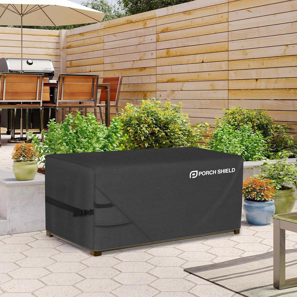 Porch Shield Patio Deck Box Storage Cover 60 x 24 x26 inch, Black