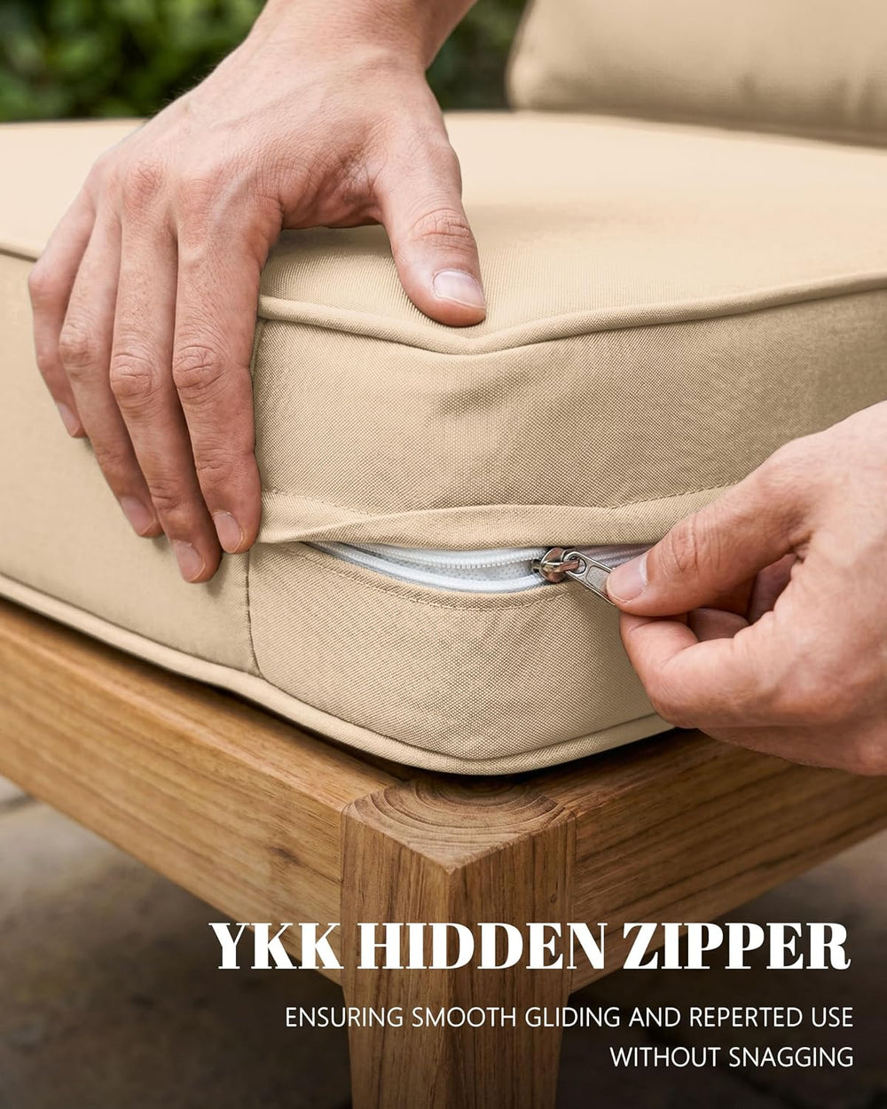 14 Pcs Outdoor Cushion Slipcovers Outdoor Patio Cushion Covers Replacement Wa...