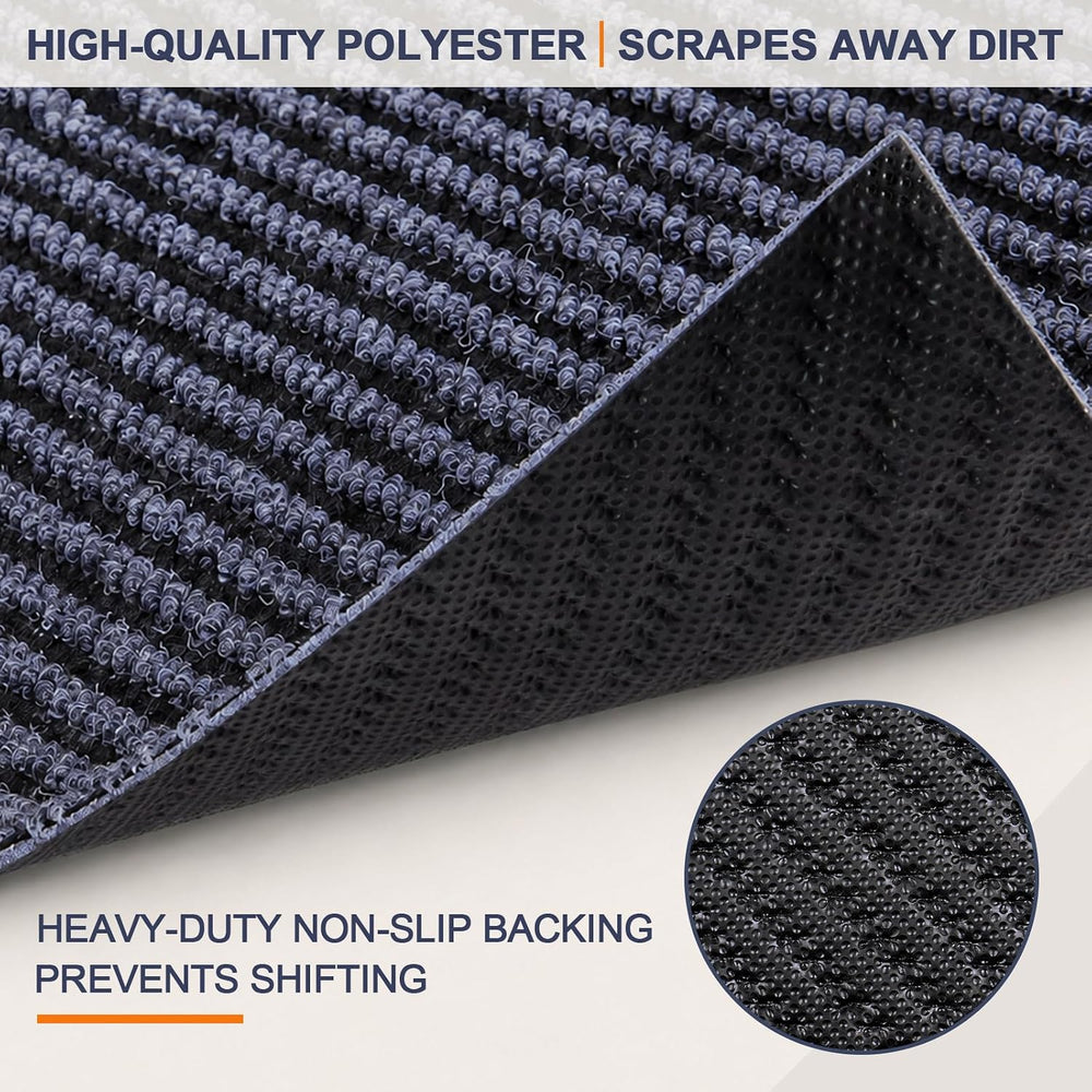 Dog Door Mat, Super Absorbent Quick Dry Doormat, Non-Slip Heavy Duty Rubber B...