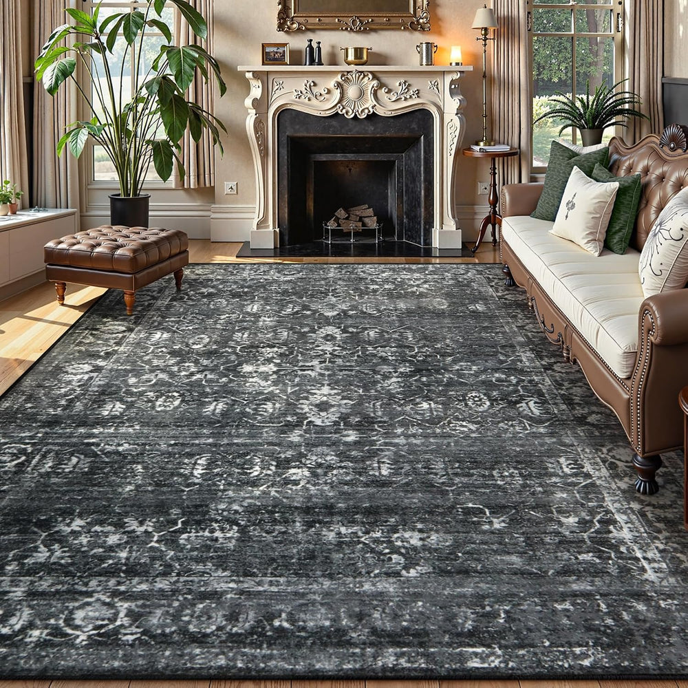 Lahome Margot Area Rugs 9x12 Living Room Soft Large Rugs for Bedroom, Boho Bl...