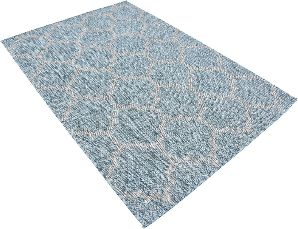 Unique Loom Outdoor Trellis Collection Area Rug (4' 1" x 6' 1&qu...