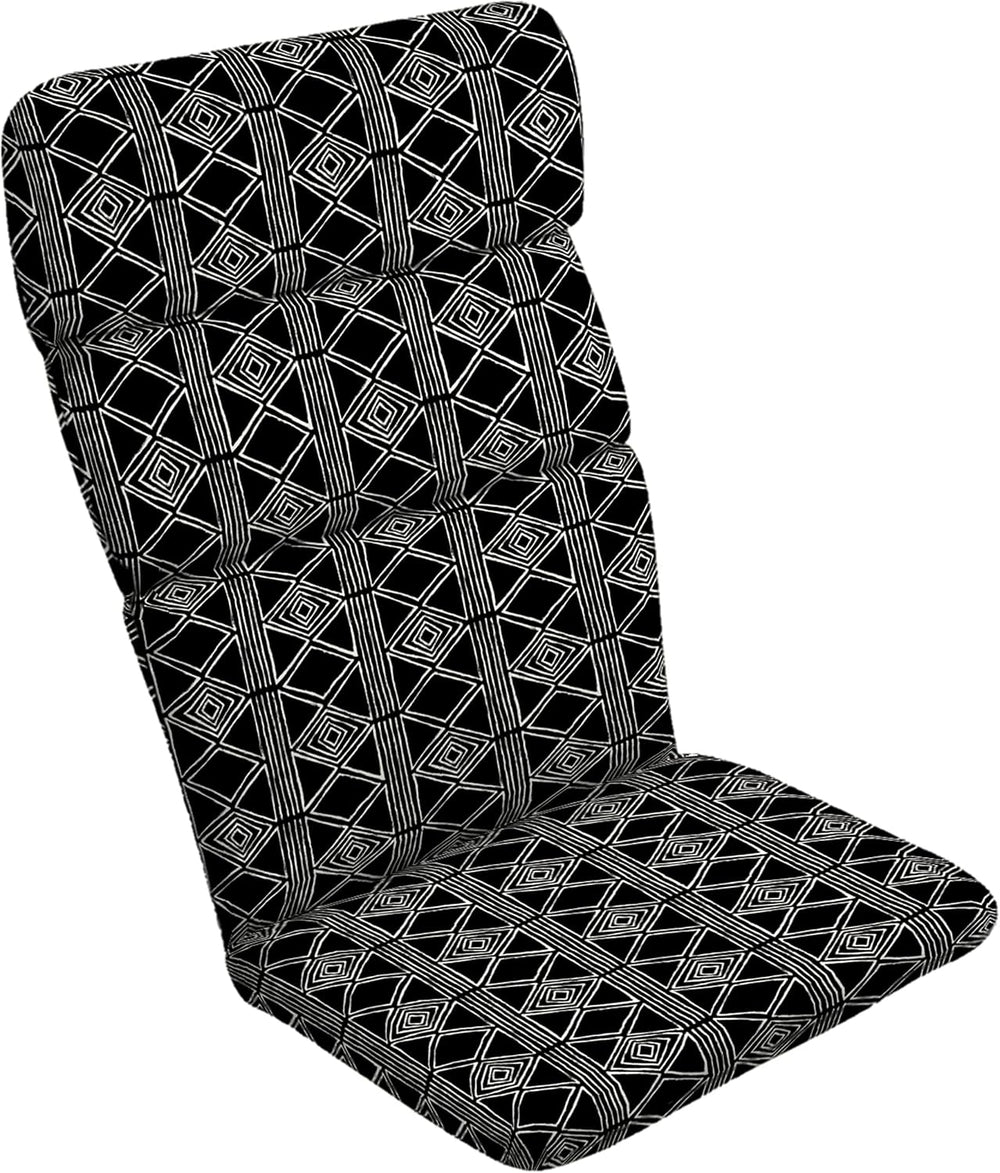 Arden Outdoor Adirondack or Rocking Chair Cushion, 20 x 17, Rain-Proof, Fade ...