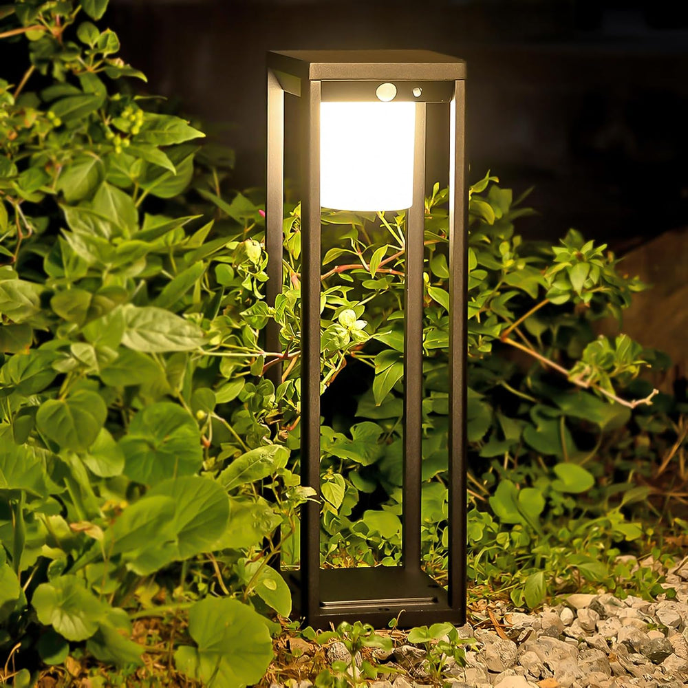 Solar Floor Lamp Outdoor Waterproof, Motion Sensor Pathway Lights