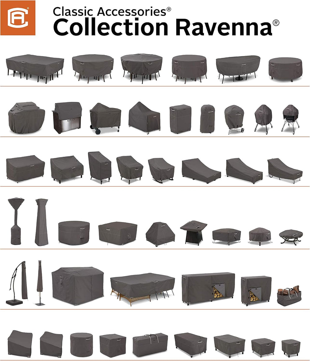 Classic Accessories Ravenna Water-Resistant 21 Inch Pyramid Torch Patio Heate...