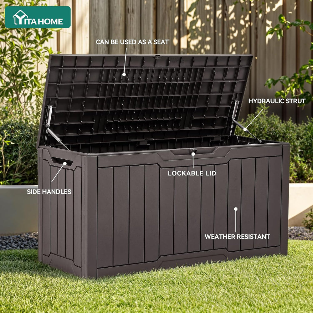 YITAHOME 80 Gallon Outdoor Storage Box