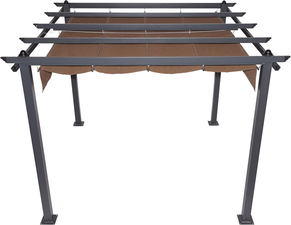 Coolaroo Aurora Pergola, Backyard or Patio Shade Pergola, Light Filtering 90%...