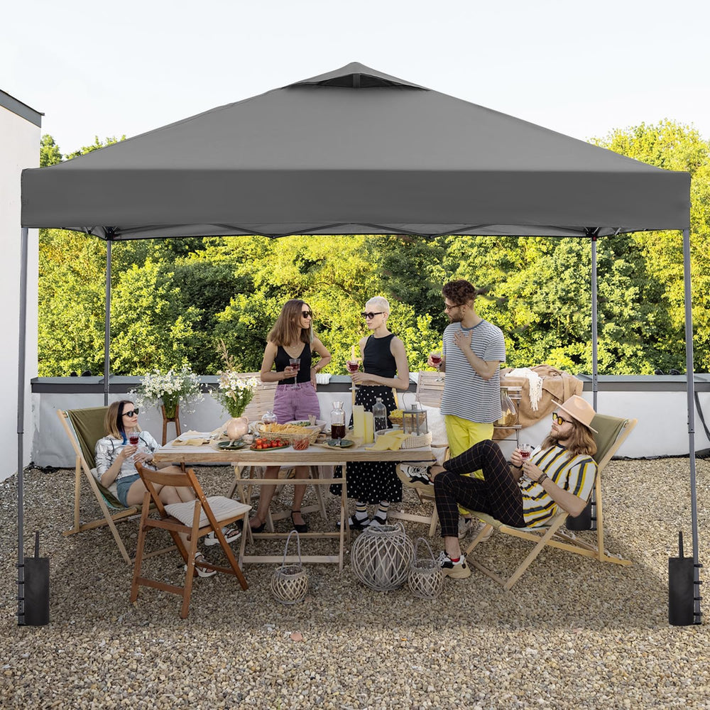 GDY 10x10 Pop Up Canopy Tent, Outdoor Canopy, Patio Tent,Commercial Instant G...