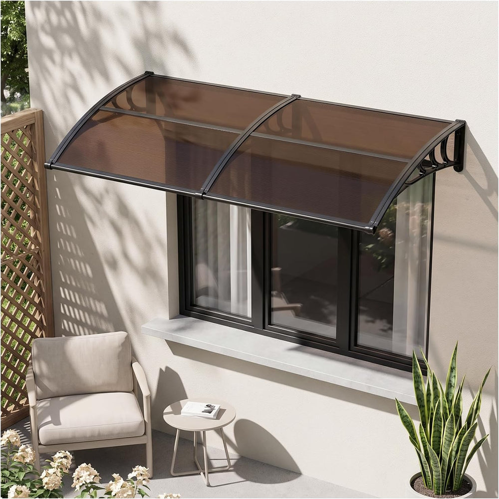 VEVOR Awnings for Door Entrance 38" x 78" Window Awning Canopy Exte...