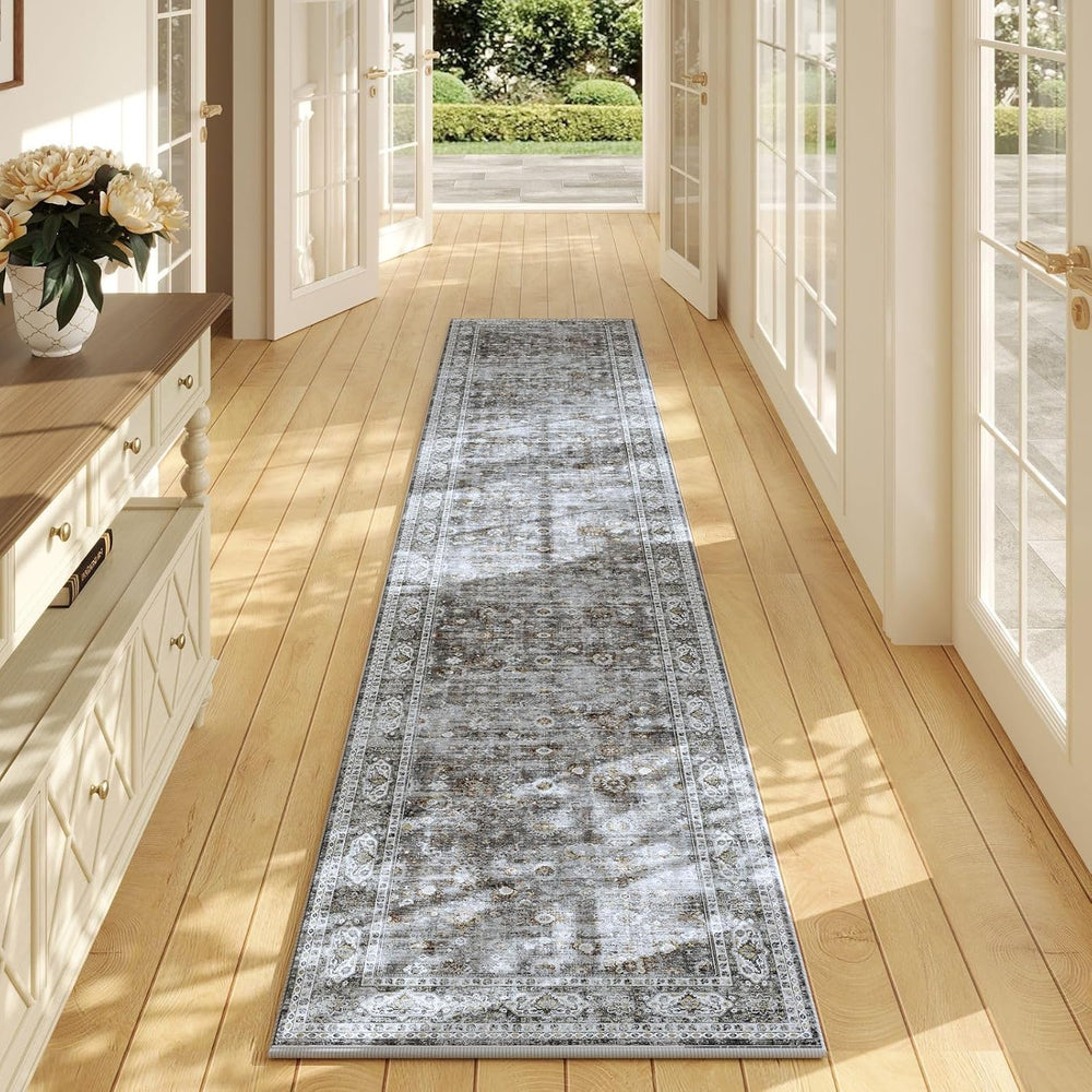 Runners for Hallways Kitchen Runner Rug Non Slip 2'x10' Long Washable...