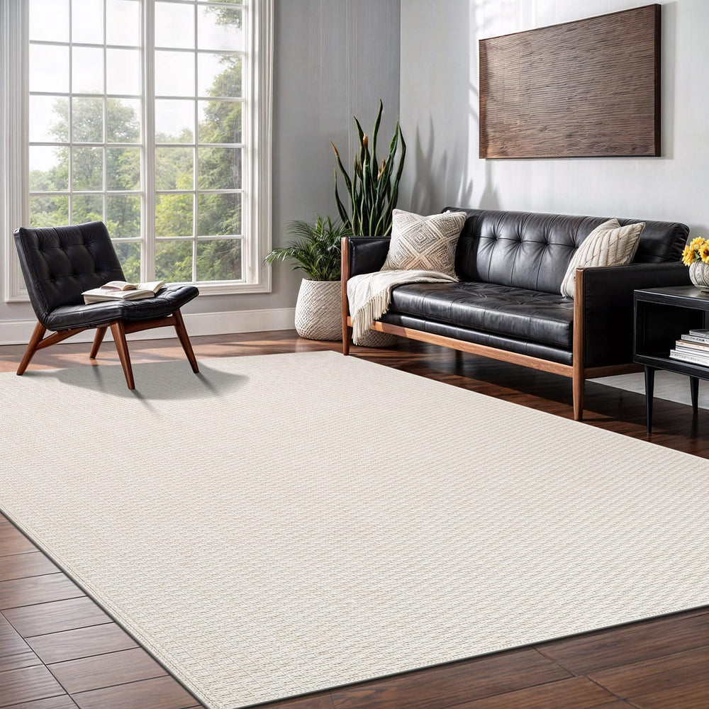 Easy Jute Rug 6x9 Indoor Outdoor Natural Rugs Solid Fiber Rug Woven Area Rug ...
