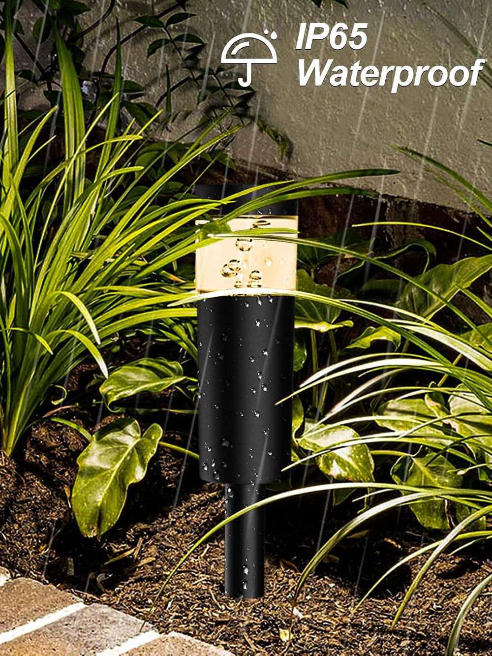 5W Low Voltage Landscape Pathway Lights with Connectors 12V Outdoor Landscape...
