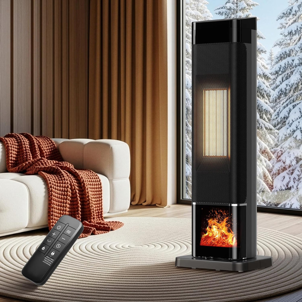 Uthfy Space Heater for indoor use, Large Room Heater with 3D Flame Effect, 15...