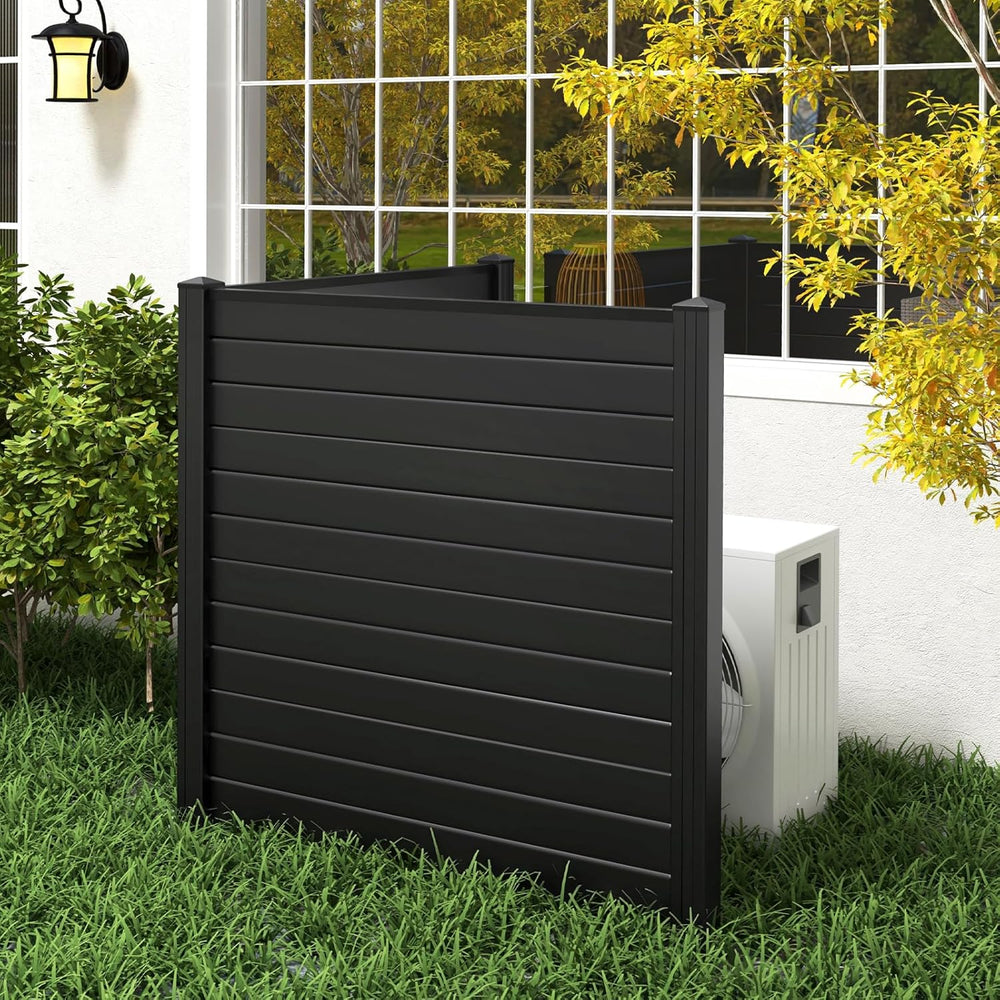GIANTEX No-Dig Air Conditioner Fence, 2 Panels, 48''W x 48''H...