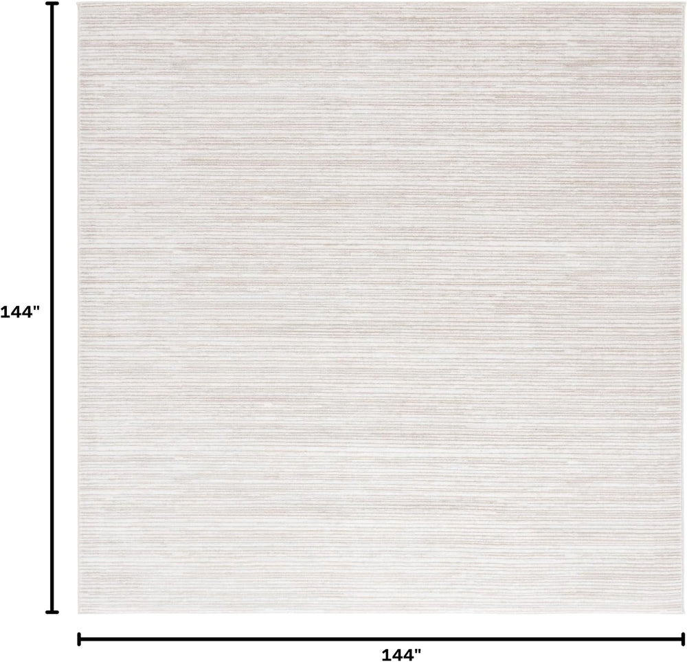 SAFAVIEH Vision Square Rug 12', Ivory VSN606J