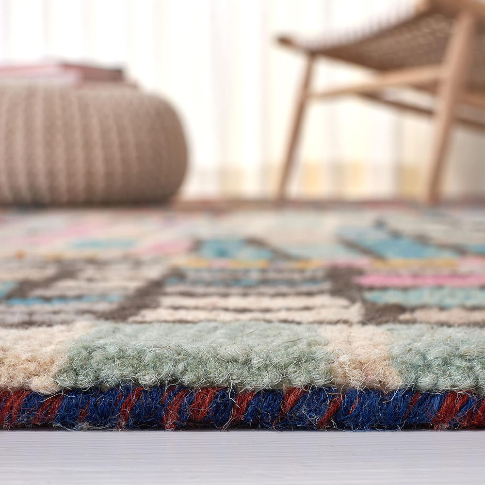 SAFAVIEH Aspen Collection X-Large Area Rug - 11' x 15', Ivory & B...