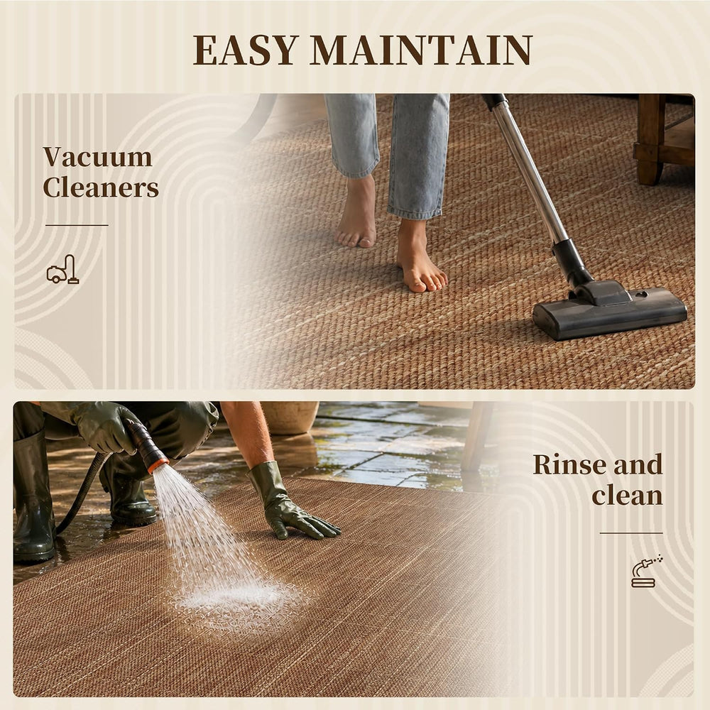 PADOOR-Outdoor Rug-Patio Rug 5x7 ft Polypropylene Indoor Outdoor Rugs Outdoor...