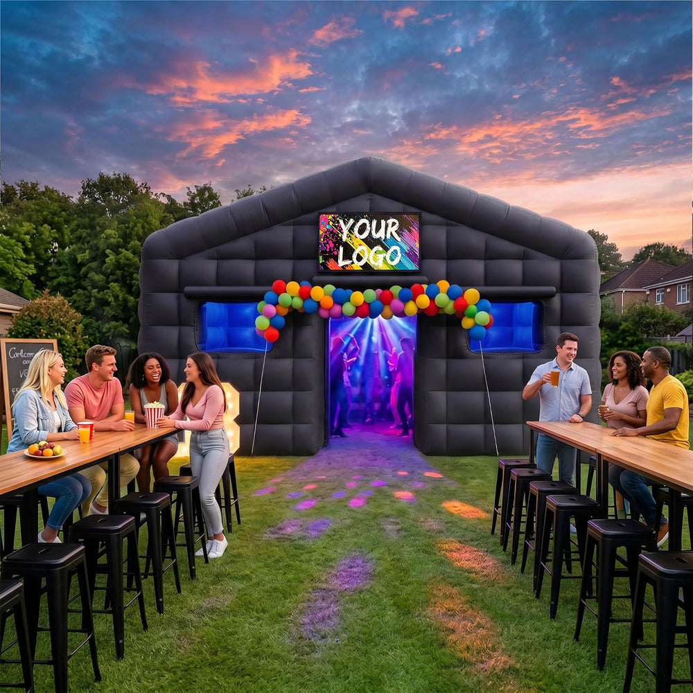 16.5×13×12Ft Inflatable Nightclub, Blow up Party Tent with Blower for Adult