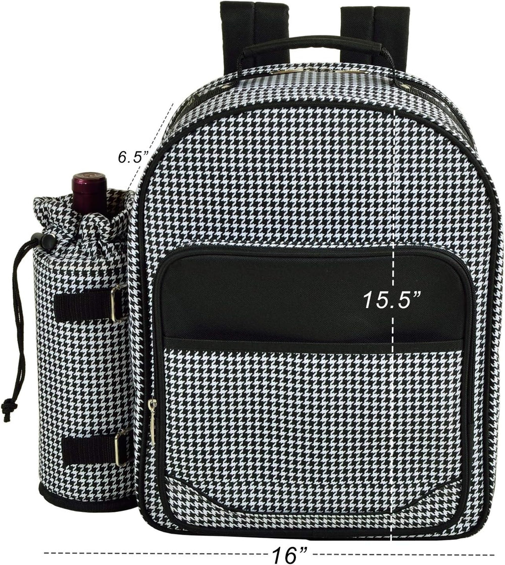 Picnic at Ascot Original Equipped 2 Person Picnic Backpack with Cooler & ...