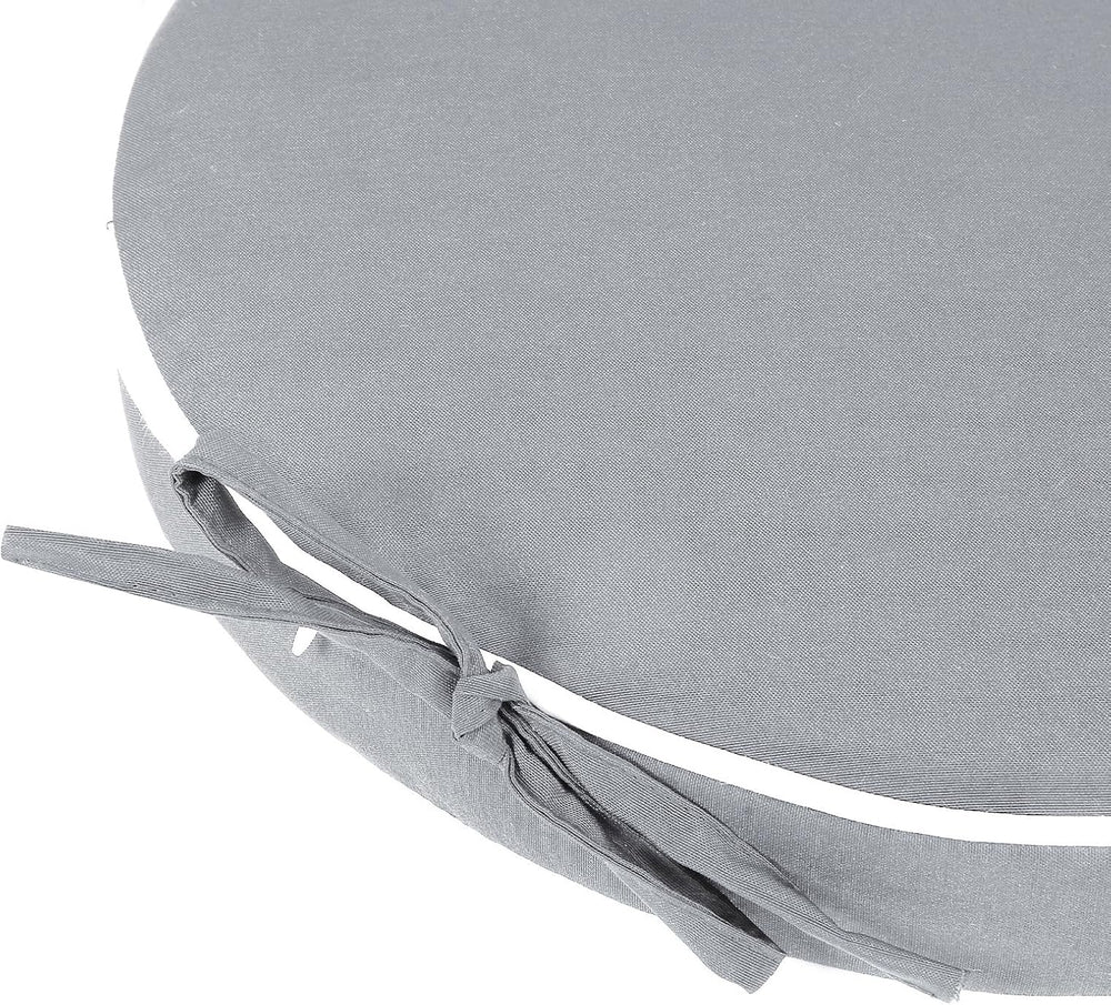 15 Inch Set of 2 Outdoor Bistro Chair Cushions,Small Patio Bistro Round Foam ...