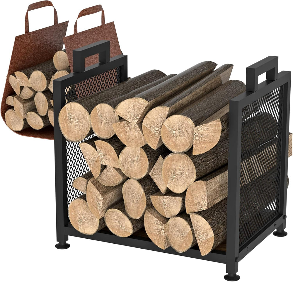VyGrow Firewood Rack for Indoor, Heavy Duty Fire Wood Racks Holder, 17.32&quo...