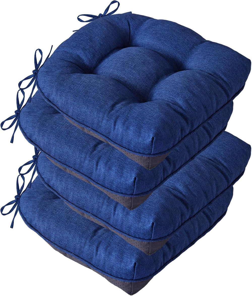 IASEAHK Chair Cushions for Dining Chairs, 15.5" x 15.5" x 4", ...