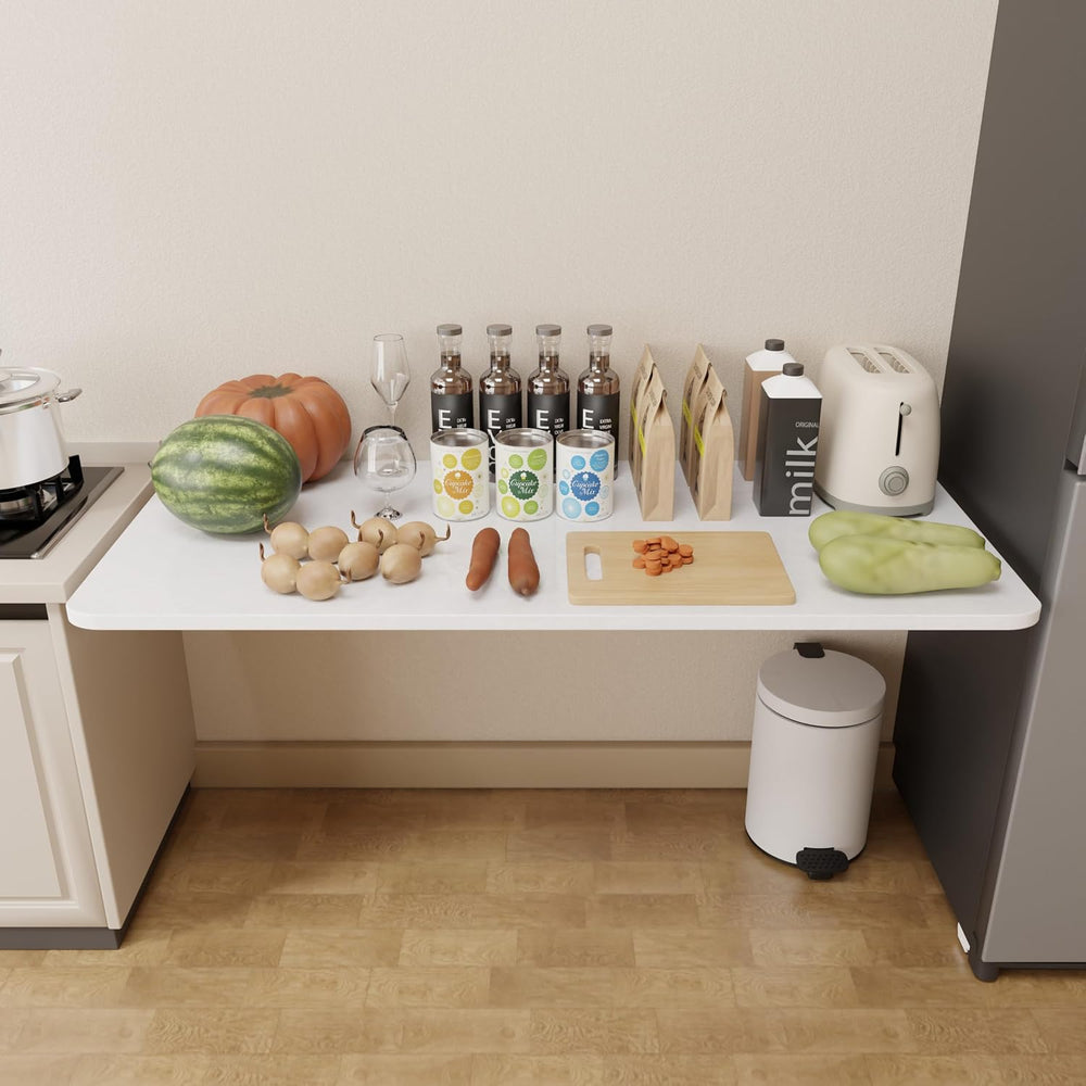 Dogsky Wall Mounted Folding Table 72x15.7 in - 600LB Capacity