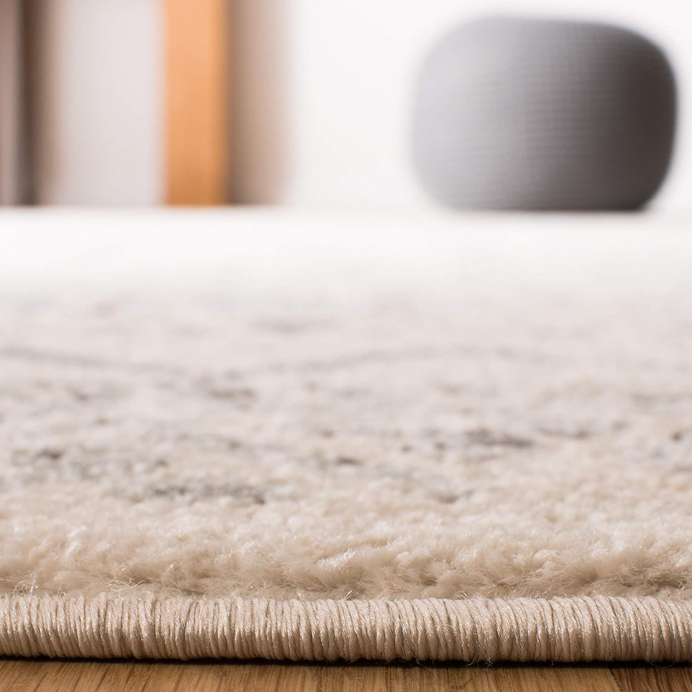 SAFAVIEH Tulum Collection Runner Rug - 2' x 15', Ivory & Grey, Mo...