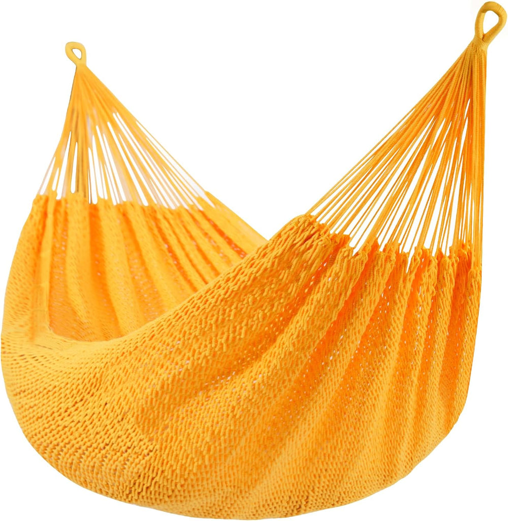 Lazy Daze XL Handwoven Mayan Hammock, 10.5FT Double Camping Hammocks