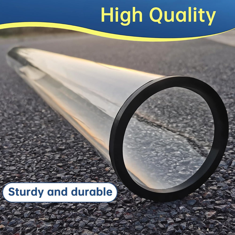 Patio Heater Glass Tube Replacement, 49.5" Tall 4" Diameter, Glass ...