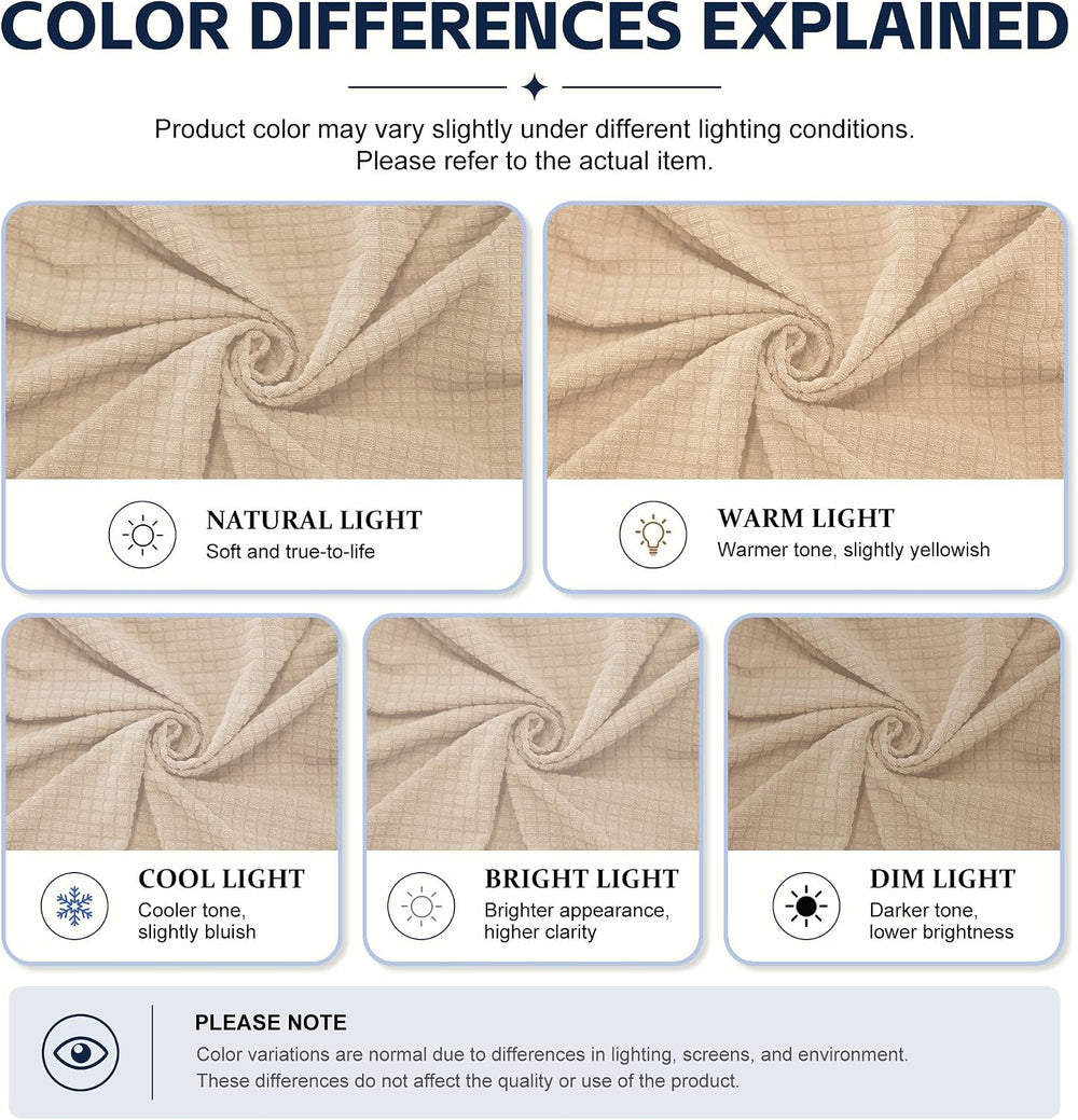 8Pcs Patio Cushion Covers, Outdoor Stretch Cushion Covers, Washable