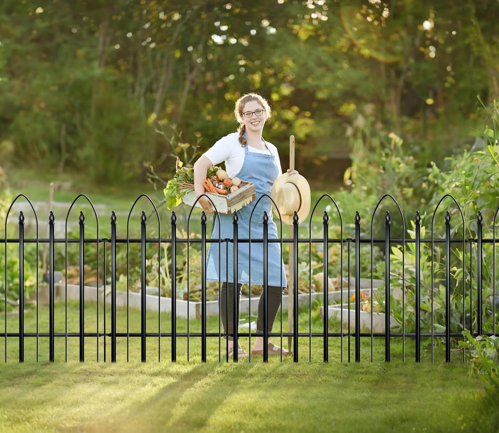 Thealyn Garden Fence 32" H x 24" W (5 Panels, Total 10 ft)