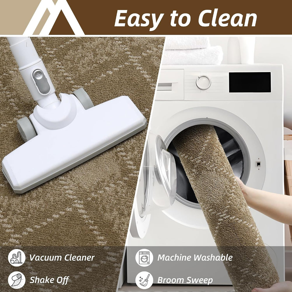 COSY HOMEER Door Mat Non-Slip Absorbent Washable Entrance 24"x36" T...