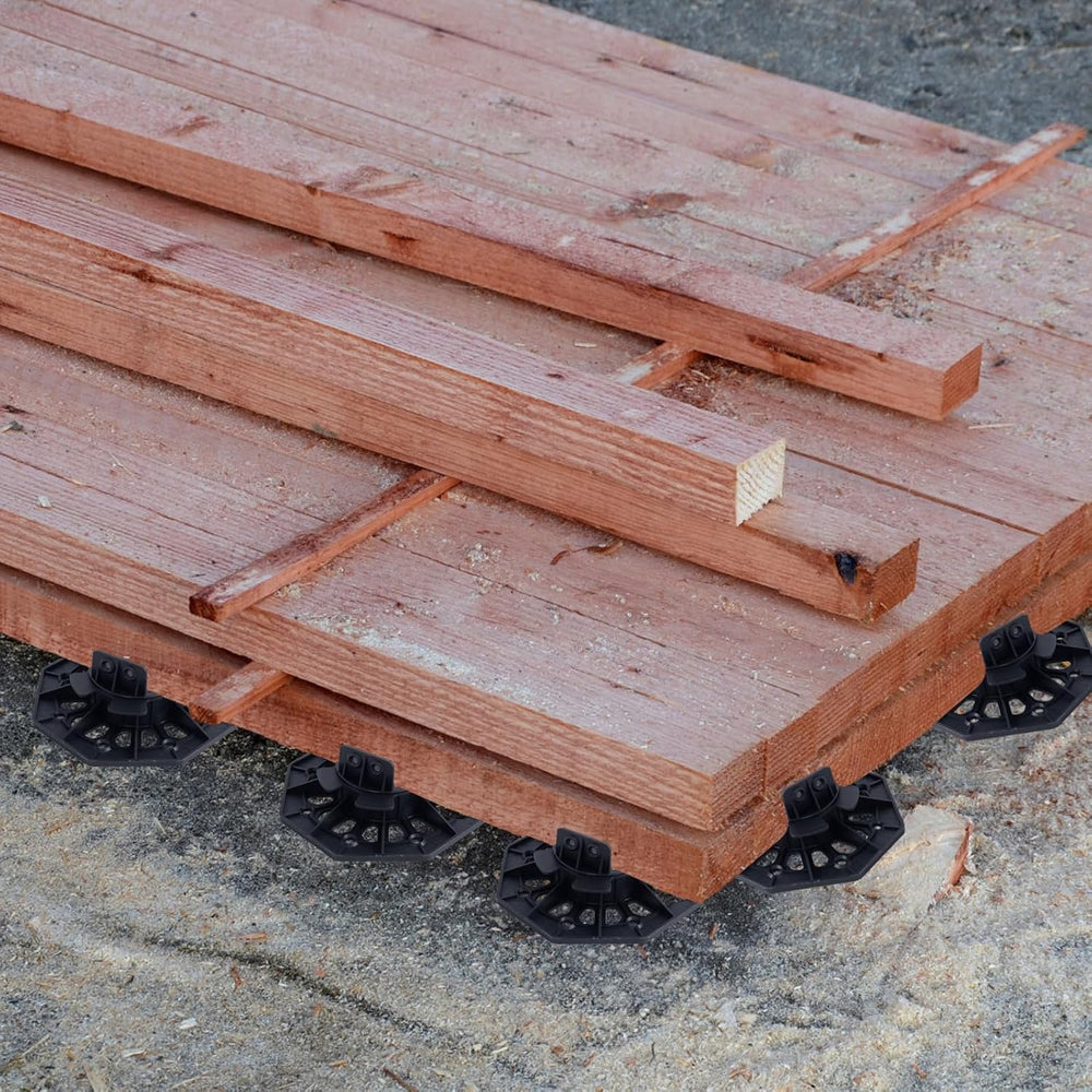 24 Pack Adjustable Deck Support Pedestal, 1-3/16'' to 2-3/4''...