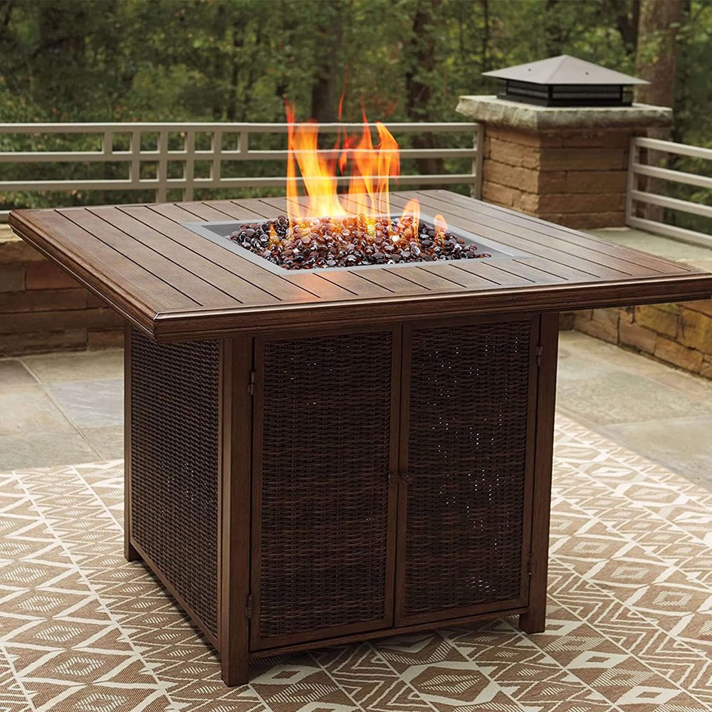 onlyfire 18" Round Fire Pit Burner Ring for Natural Gas/Propane Fireplace