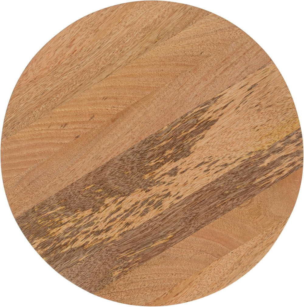 Bloomingville Round Mango Wood Stool, Natural