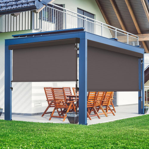 10'w x 8'h integrated outdoor roller shade for, view 9