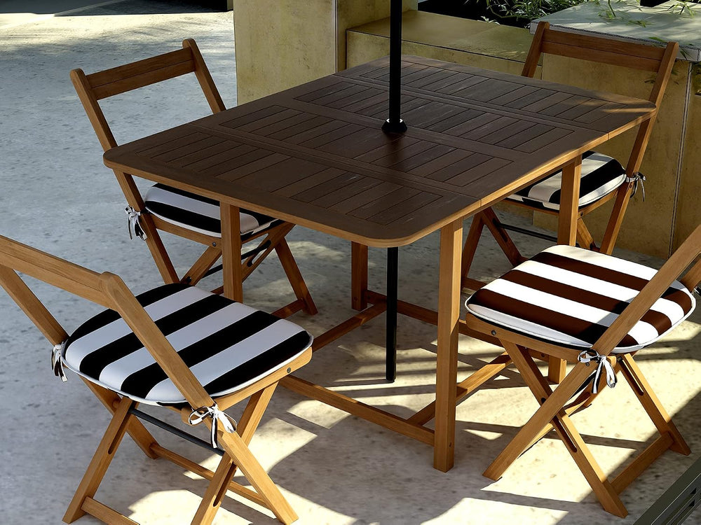 LVTXIII Outdoor Chair Cushions Set of 2, Patio Seat Cushions D16xW17 Inch wit...