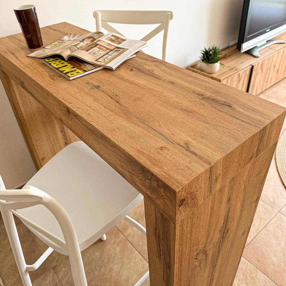Mobili Fiver Evolution Tall Kitchen Bar Table Made in Italy | Space Saving, C...