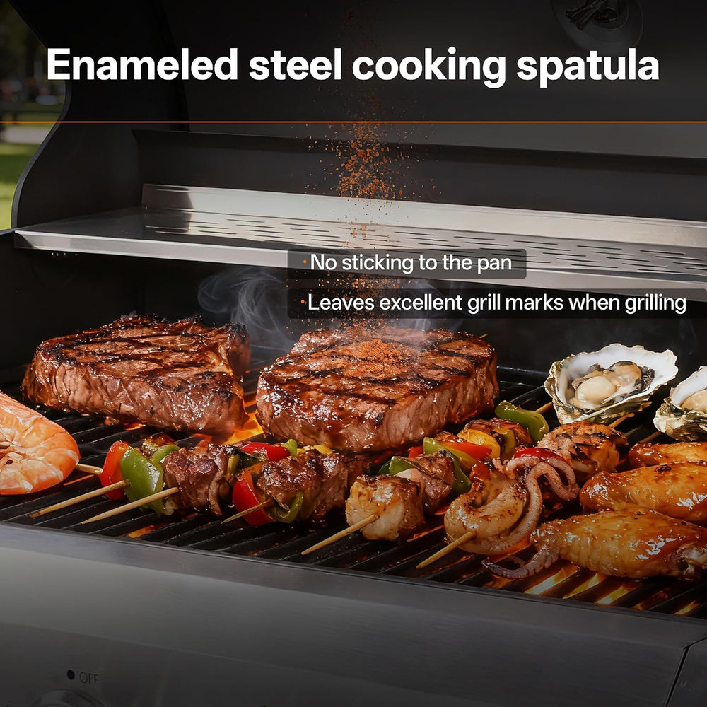 Endark 6-Burner Propane Gas Grill – 68,500 BTU Stainless Steel BBQ with Side ...