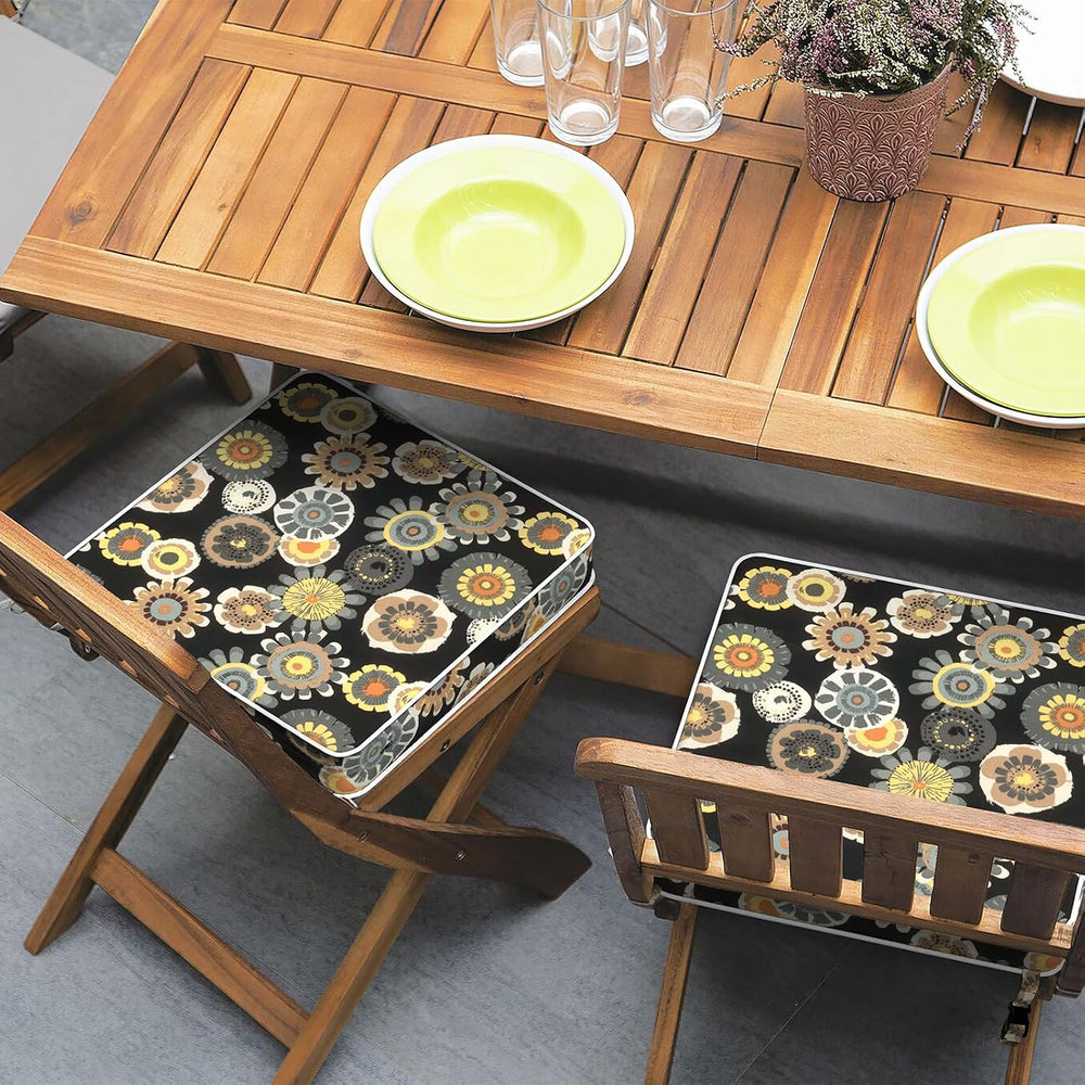 Patio Chair Cushions 19 x 19 x 3 Inch, Outdoor Cushions for Patio Furniture, ...