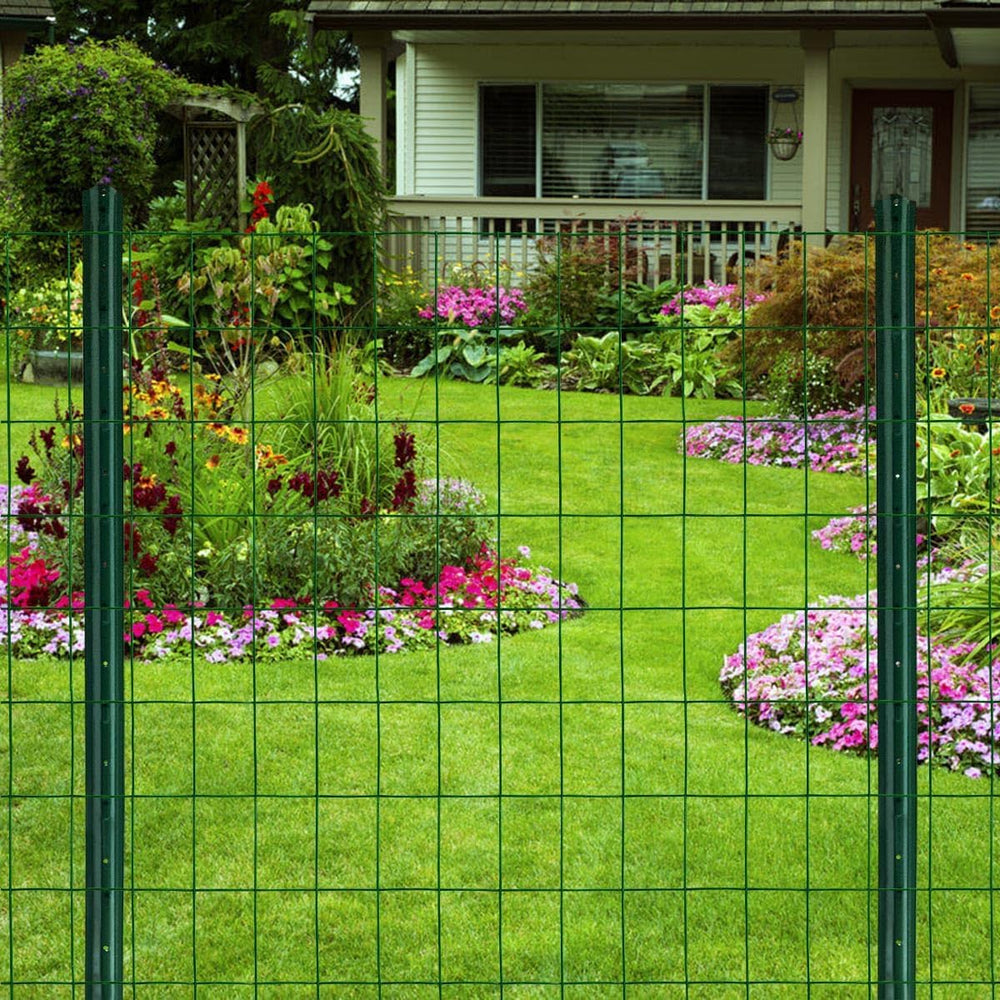 16GA PVC Green 24in x50ft-3in x 2in Welded Wire Mesh Garden Economy Fence
