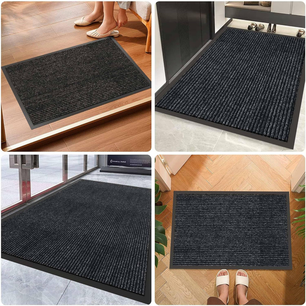 Front Door Mat Outside Entrance, Dirt Trapper Doormat 48" x 24"