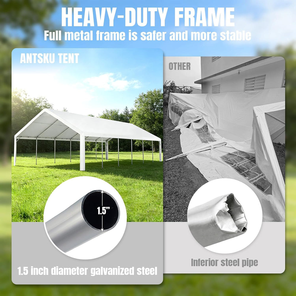 20x40 ft Party Tent Heavy Duty, Large Tents for Parties, Wedding and Event, C...