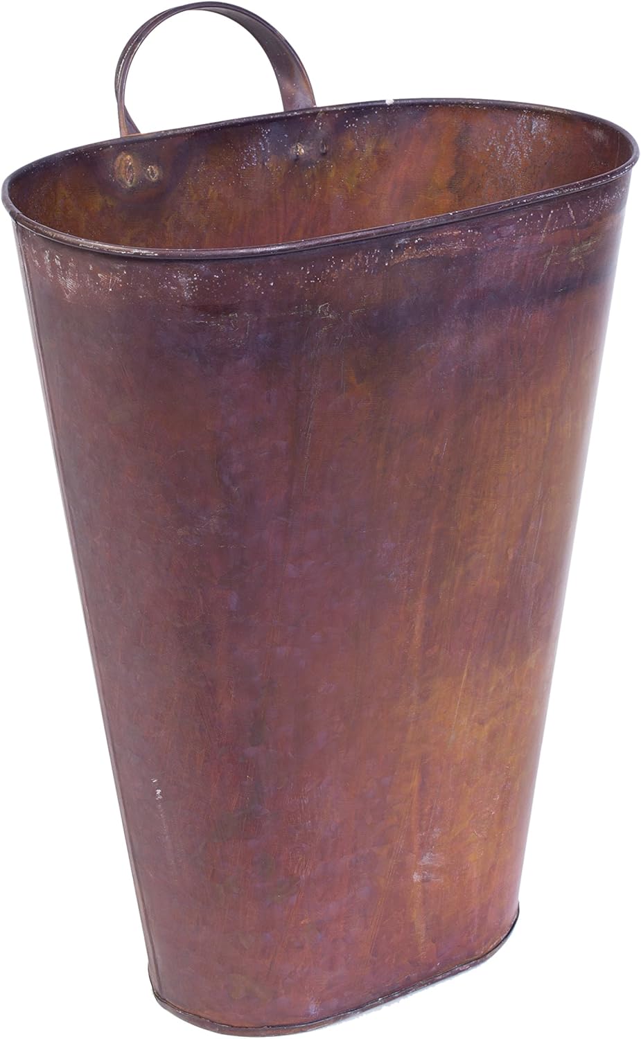 Red Co. 15.5” Farmhouse Galvanized Metal Floor-Standing & Wall-Hanging Um...