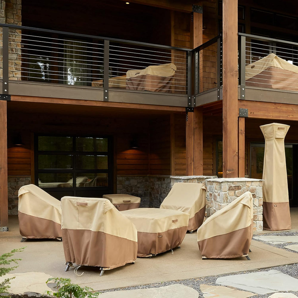 Classic Accessories Veranda's Best Waterproof Adirondack Patio Chair Cove...