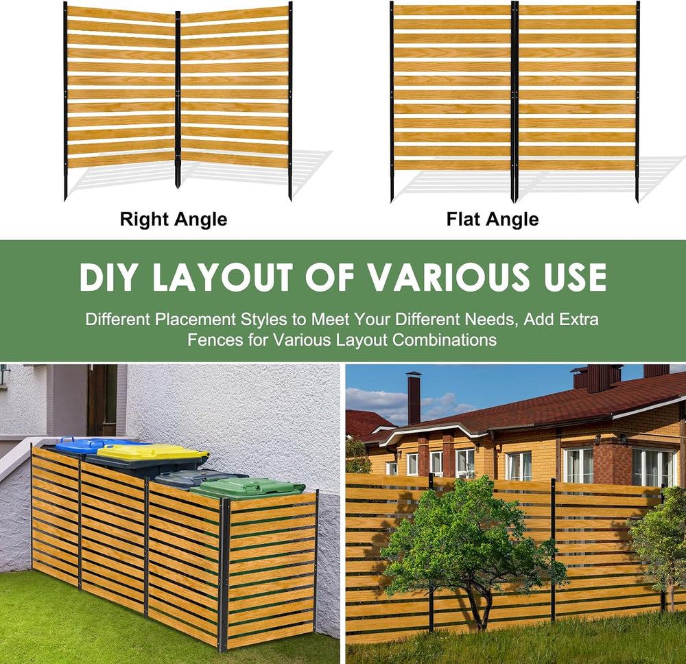 Air Conditioner Fence, Outdoor Wood Privacy Screens